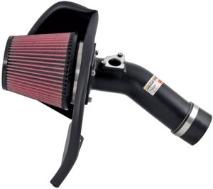 Subaru Impreza Performance Air Intake - K&N Engineering - Typhoon Short Ram - Black - `08-`14